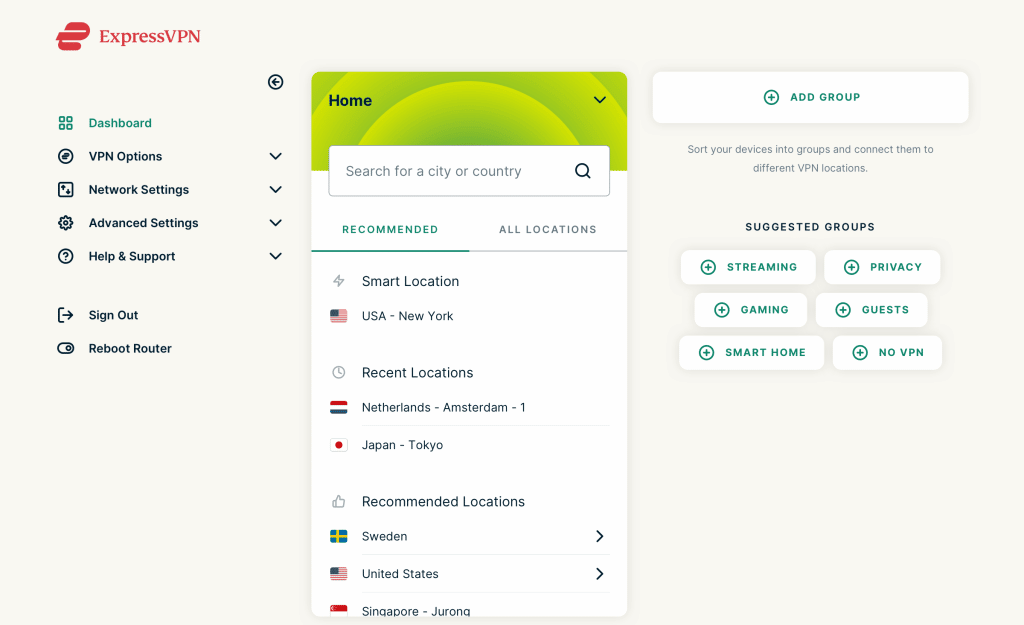 expressvpn app